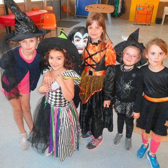 Maternelle - fête d'Halloween.