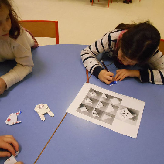 Ecole élémentaire - Origami.