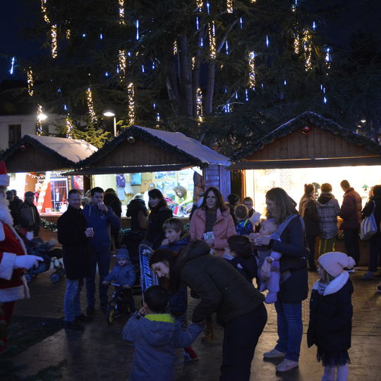 Chalets au Marché de Noël 2019