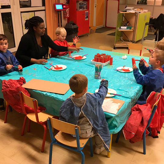 Maternelle - activités manuelles.