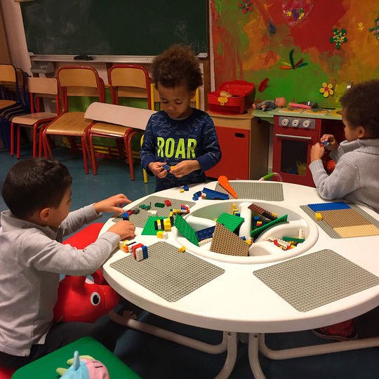 Maternelle - jeux de construction.