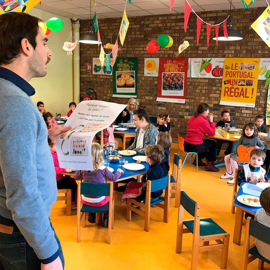 Maternelle - animation nutritionnelle.