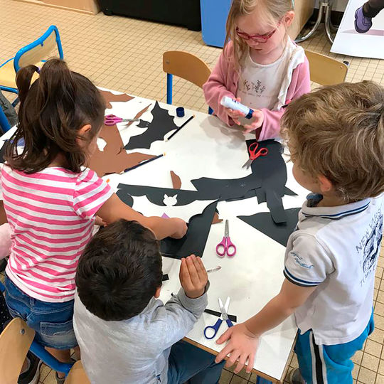 Maternelle - activités manuelles.