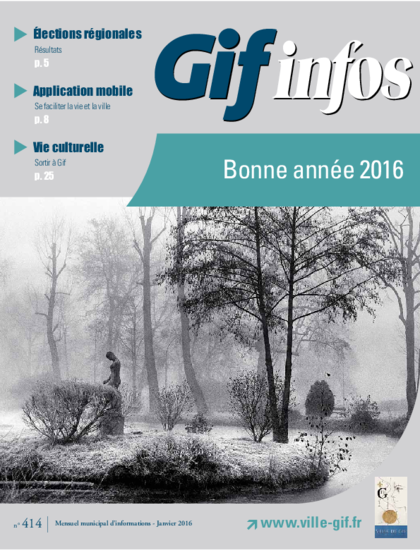 Gif infos n°414 - Janvier 2016