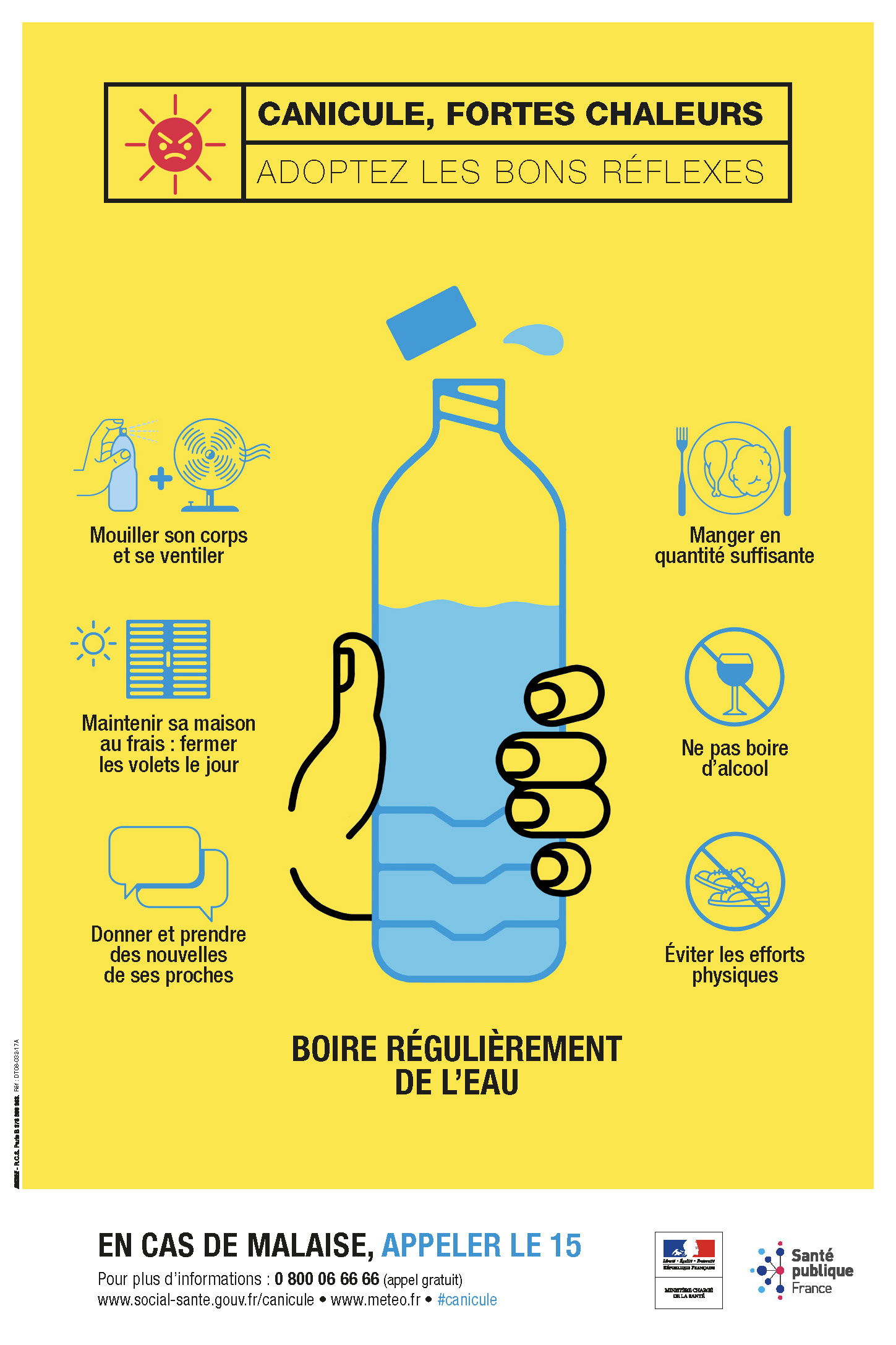 Affiche canicule
