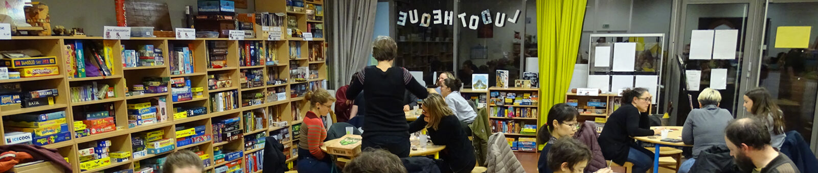 Soirée jeux à la ludothèque 