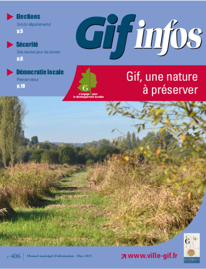 Gif infos n°406 - Mars 2015