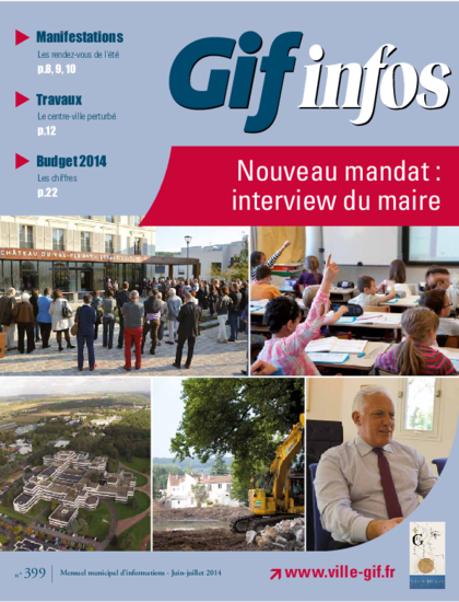 Gif infos n°399 - Juin / Juillet 2014