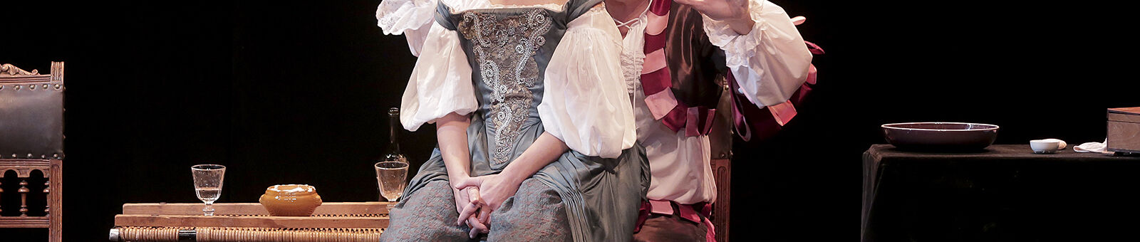 Pièce de théâtre "Mademoiselle Molière "