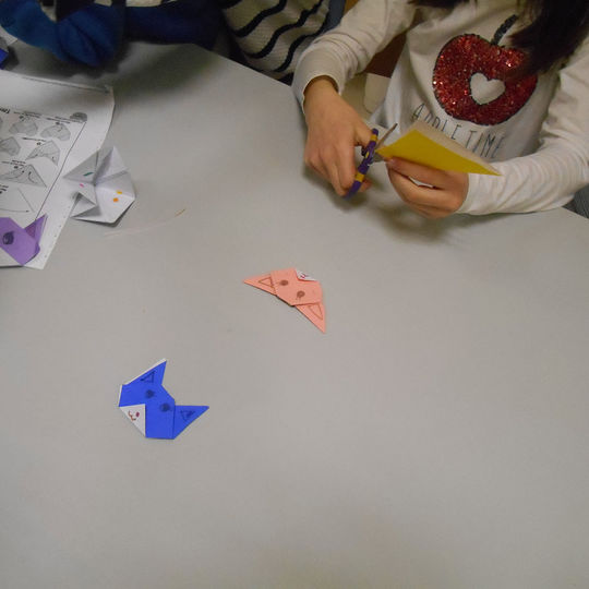 Ecole élémentaire - Origami.