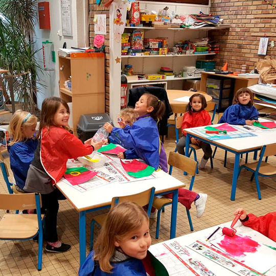 Maternelle - activités manuelles.