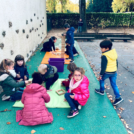 Maternelle - jeux de construction.