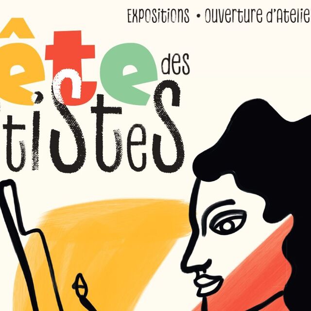 Affiche de la Fête des artistes giffois 2025