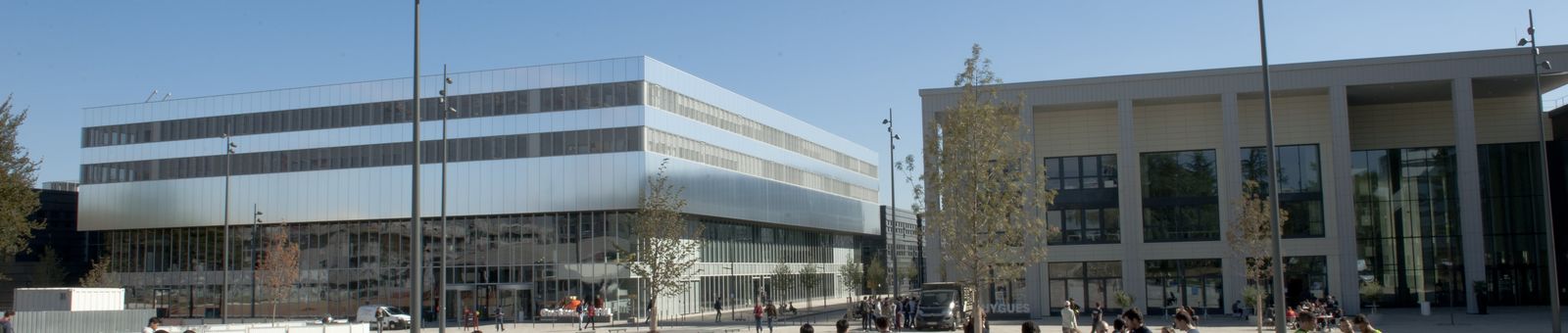 Photo du campus de CentraleSupélec