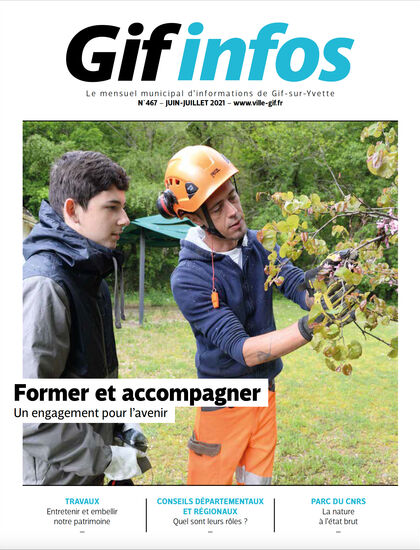 Couverture Gif infos n°467 - Juin-Juillet 2021