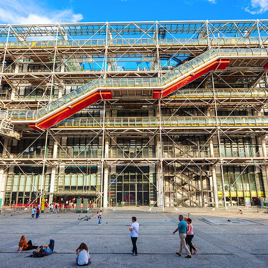 Parvis du Centre Pompidou, Paris