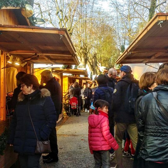 Chalets au Marché de Noël 2019