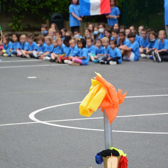 Cérémonie d'ouverture des JO à Gif - Courcelle