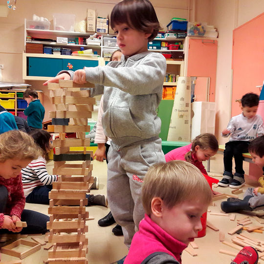 Ecole maternelle - Kapla.