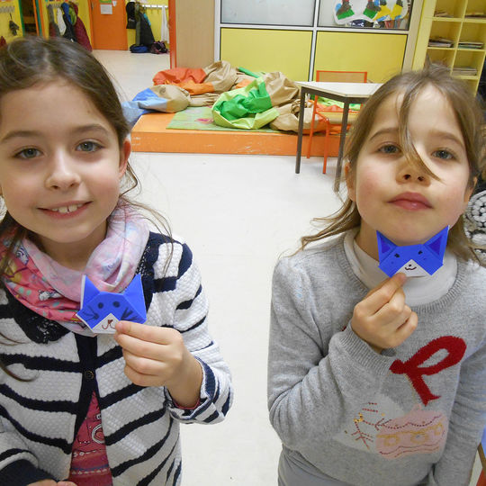 Ecole élémentaire - Origami.