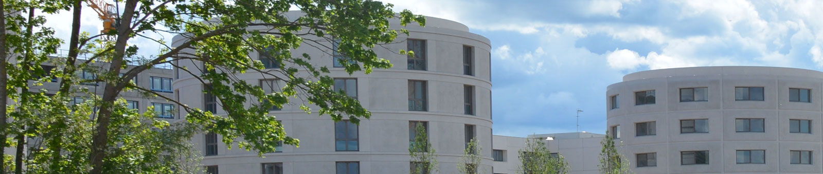 Logements universitaires sur le campus Paris-Saclay.