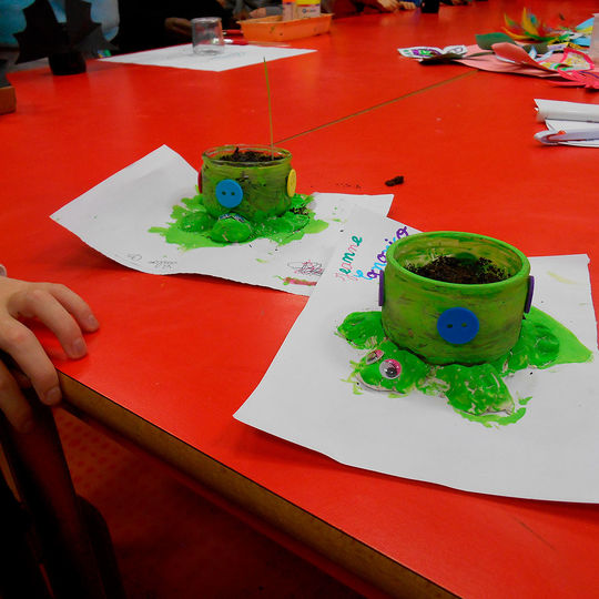 Ecole élémentaire - Activités autour du jardinage.