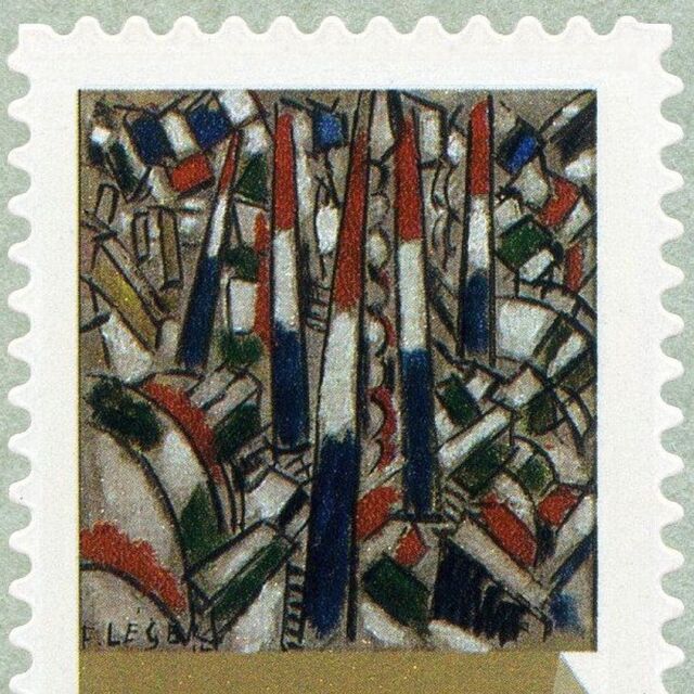 Timbre Fernand Léger 1914