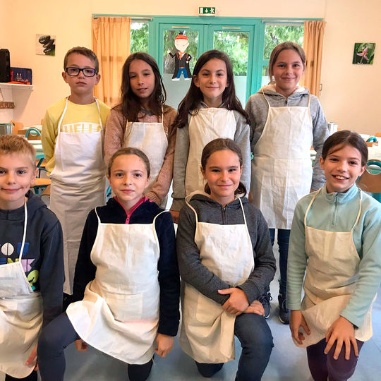 Les ambassadeurs du goût de l'école de Belleville.