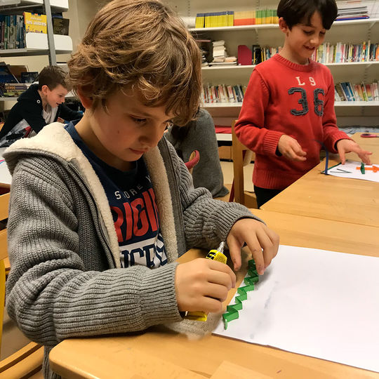 Ecole élémentaire - Quilling.