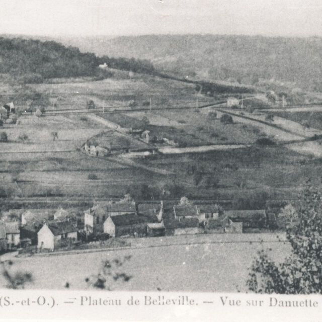 Vue sur damiette et la vallée, fin XIXe-début XXe siècles