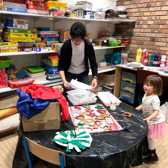 Maternelle - activités manuelles.