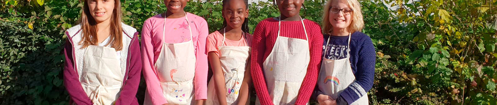 Les ambassadeurs du goût de l'école de l'Abbaye.