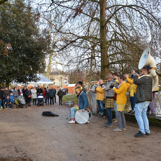 Fanfare de l'ENS Paris Saclay au Marché de Noël 2019