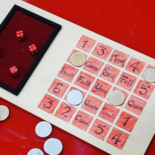 Atelier création de jeu : la linotte