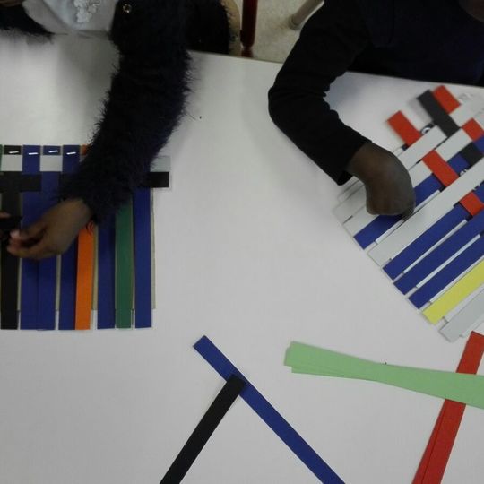 Ecole maternelle - Création d'un set de table.