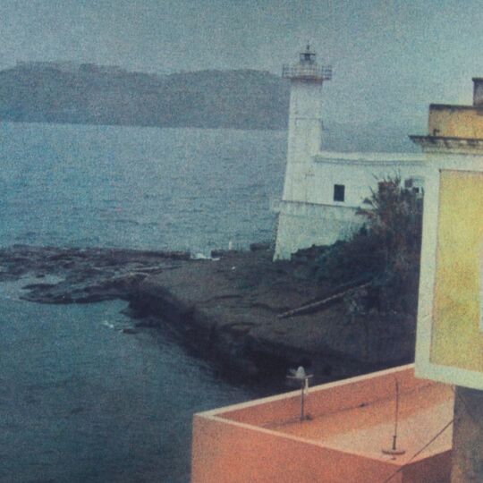 Bernard PLOSSU, Le phare à Ventotene, Italie, 20210 Tirage Fresson - 18 x 27 cm