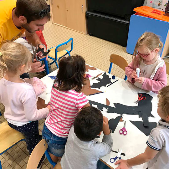 Maternelle - Activités manuelles.