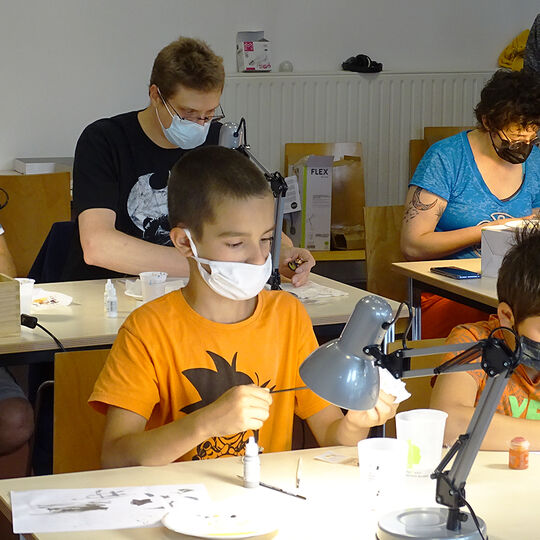 Club Ludo : stage peinture jeu de figurines 