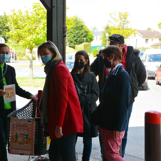 Sabine Barbé, Laura Baudart, Nicolas Tourneur et Christine Mercier, élus à la collecte pour les étudiants