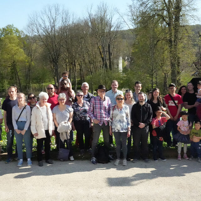 Nouveaux Giffois lors de la visite guidée de la ville en car.