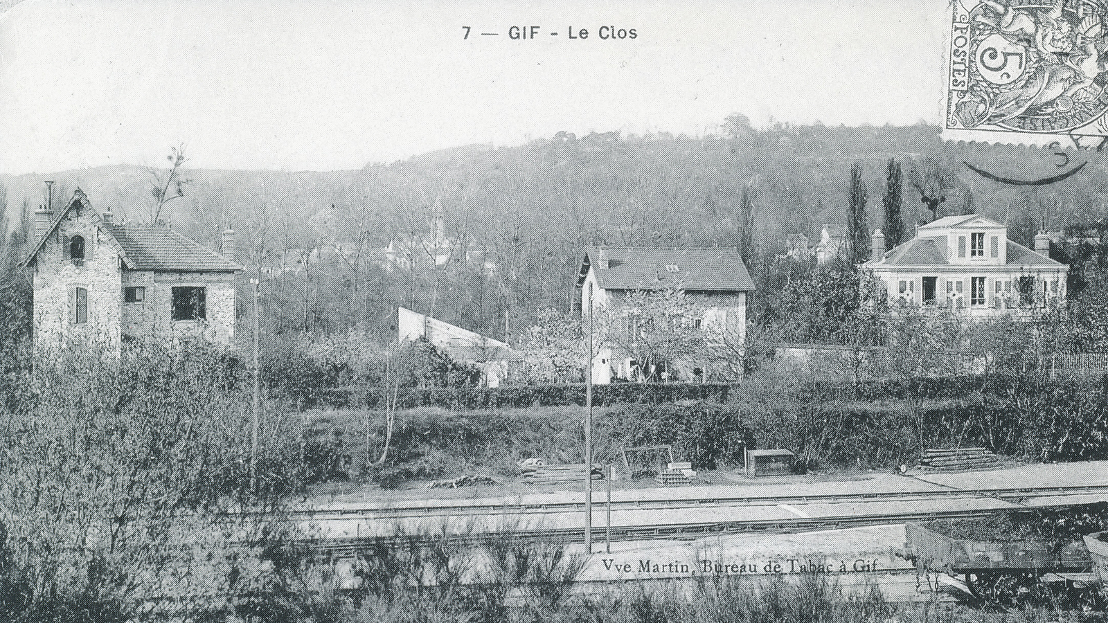 Le Clos, quartier de la Gare de Gif (vallée) 