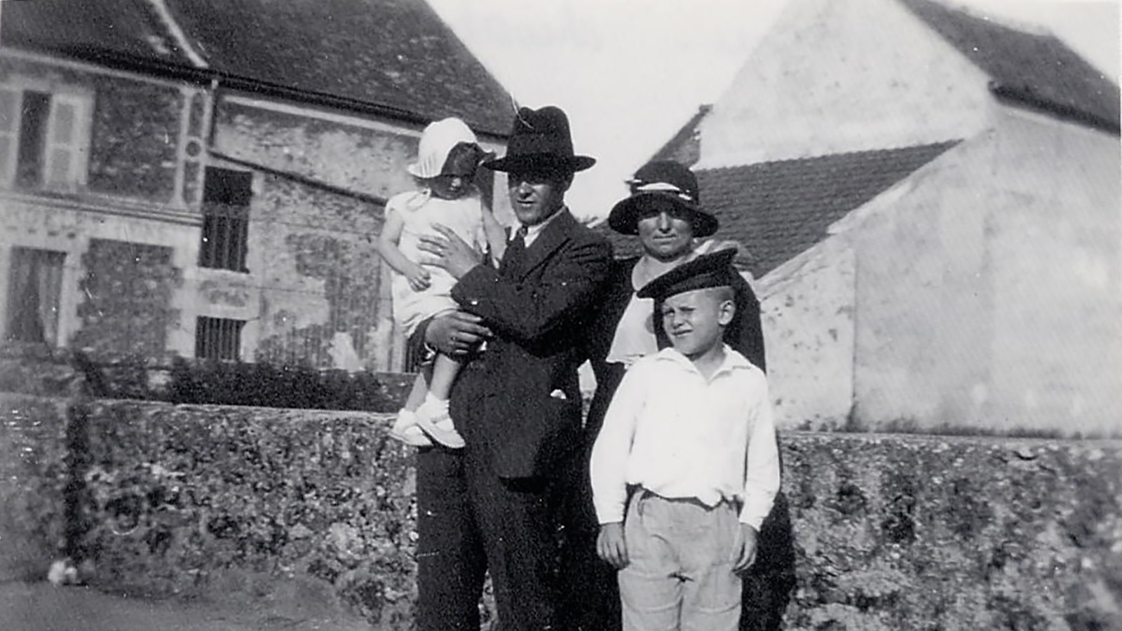 Henri Amodru et sa famille - 1932 