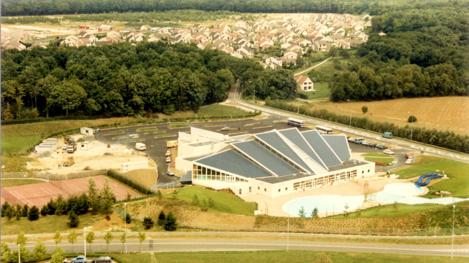 Centre aquatique Aquagif, Prés Mouchards, 1988