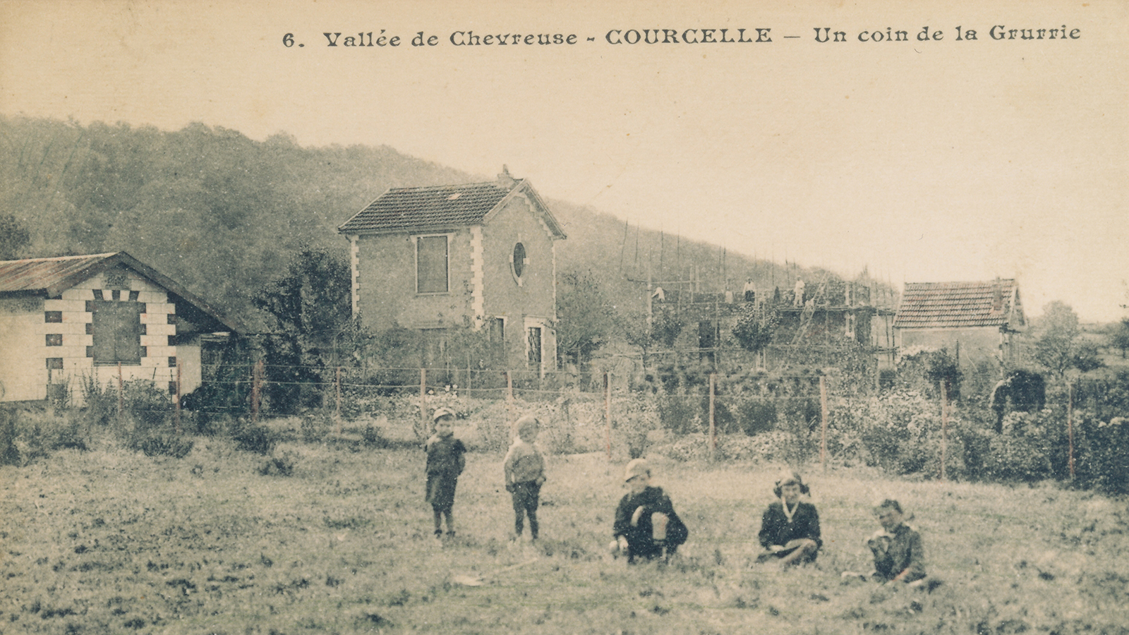 Vallée de Chevreuse - Courcelle - Un coin de la Grurie