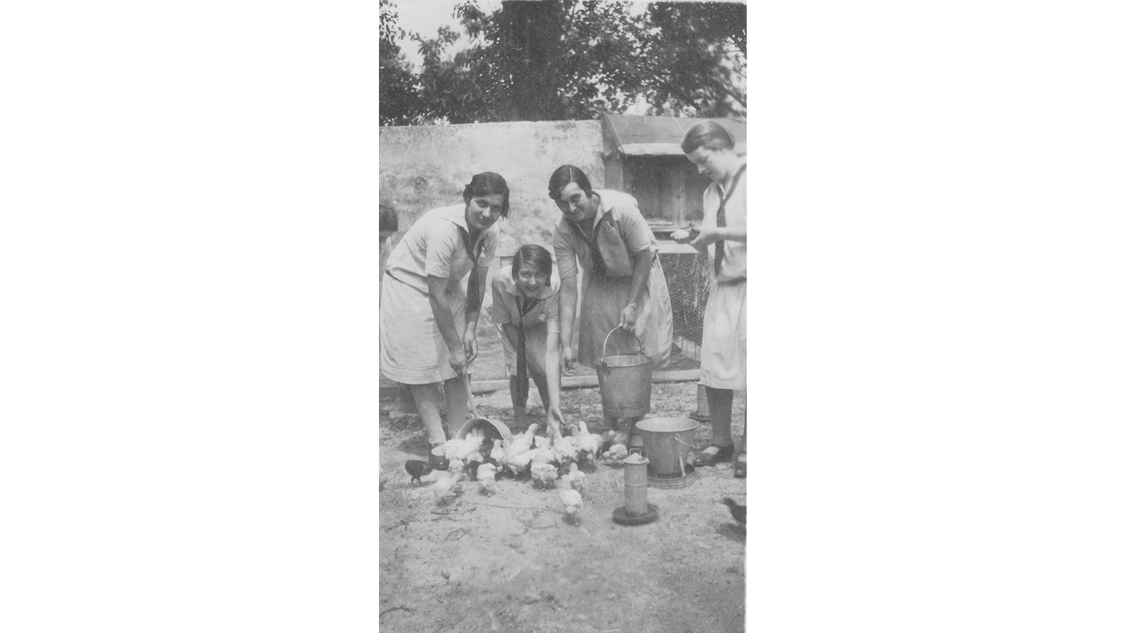 Pensionnaires de l'école d'agriculture, 1926. Photo Fonds KLEIN